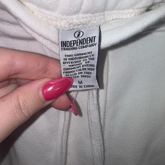 Alani Peach Print Sweatpants - Picture 4 of 6